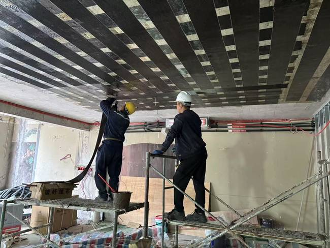 樓板碳纖維加固施工流程